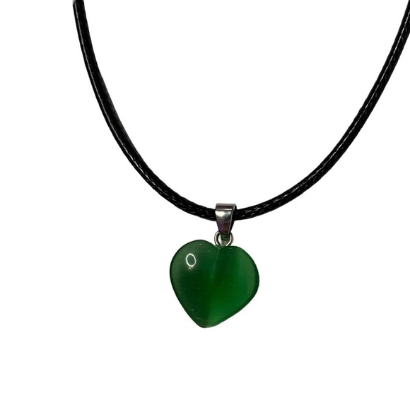 Crystal heart necklace - Picture 1 of 6